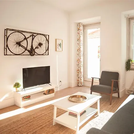 Apartment My Fair - Principe Real With Terrace *